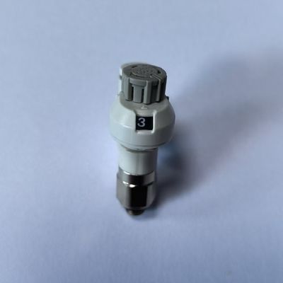 Bağlantı Tipi Bağlantı için İtkinlenir Pnömatik Tüp Fittings Çalışan Ortam Hava