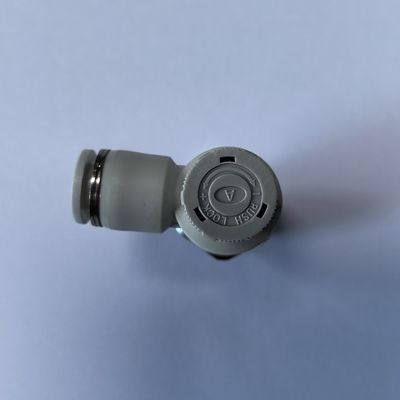 10.20Kgf/cm2 Maks Basınç Çeşitli boru uygulamaları için Gri Pnömatik Boru Fittings
