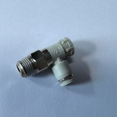 Konforlu Pnömatik Tüp Fittings Bağlanmak için İtmek ve NPT İp